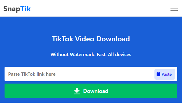 snaptik app